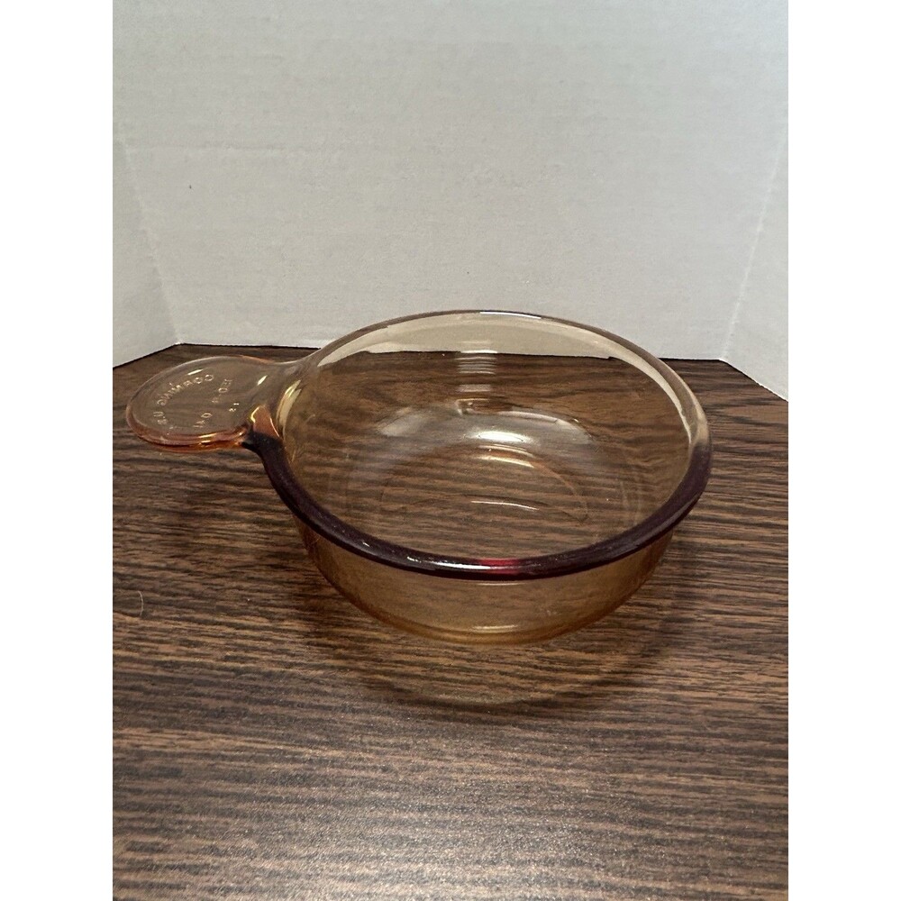 Corning Ware Pyrex Amber Vision Grab It 150-B NO LID